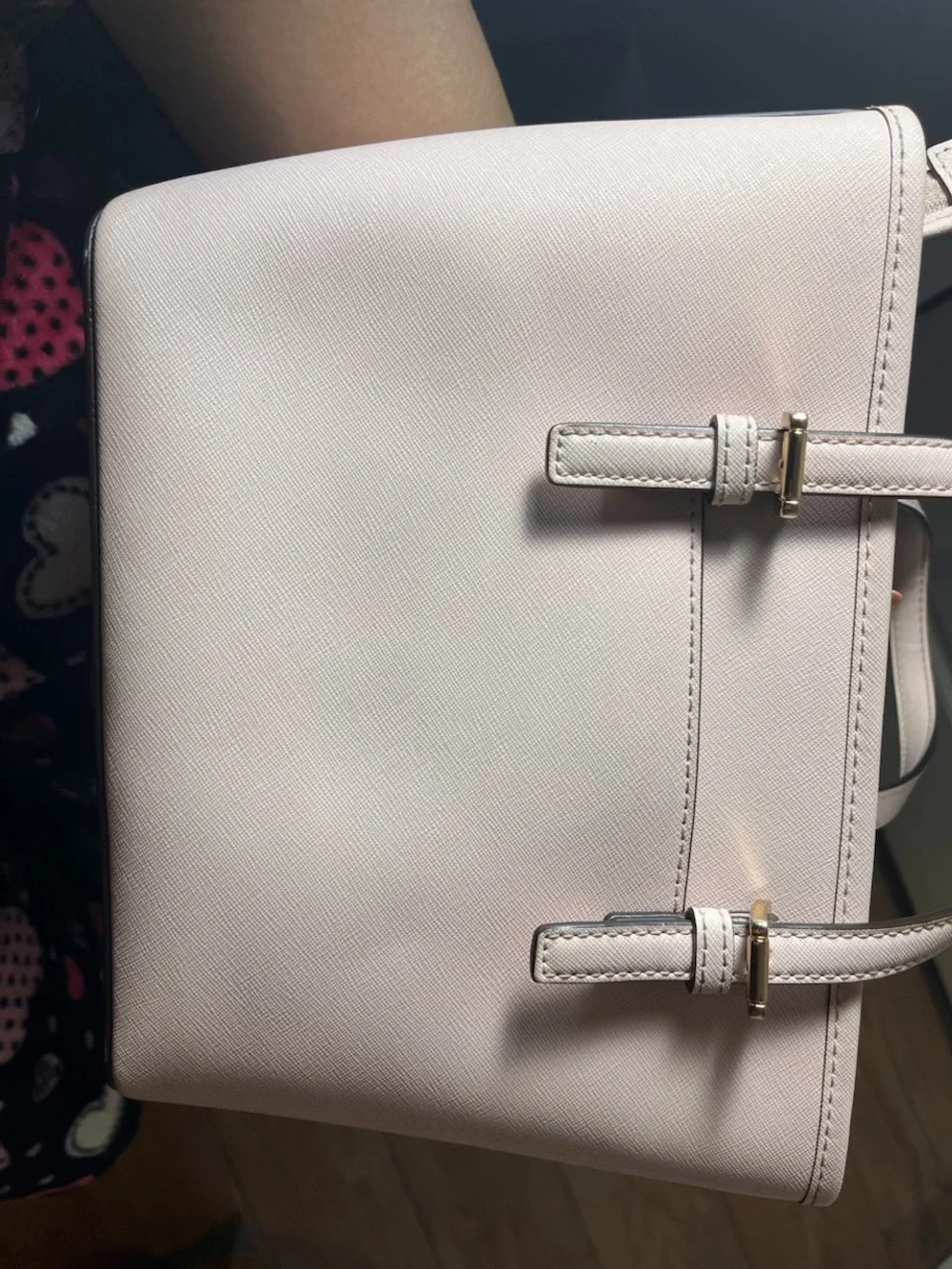 Michael Kors Light Pink Tote with Gold Hardware